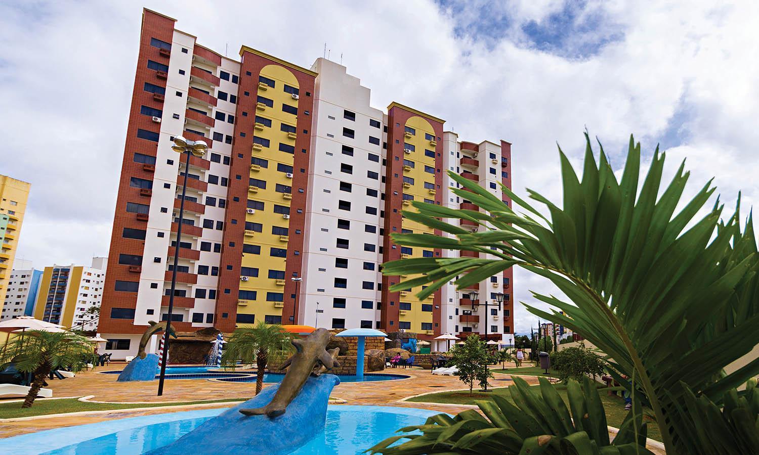 Appartement Golden Dolphin Supreme - Viva Ferias à Caldas Novas Extérieur photo